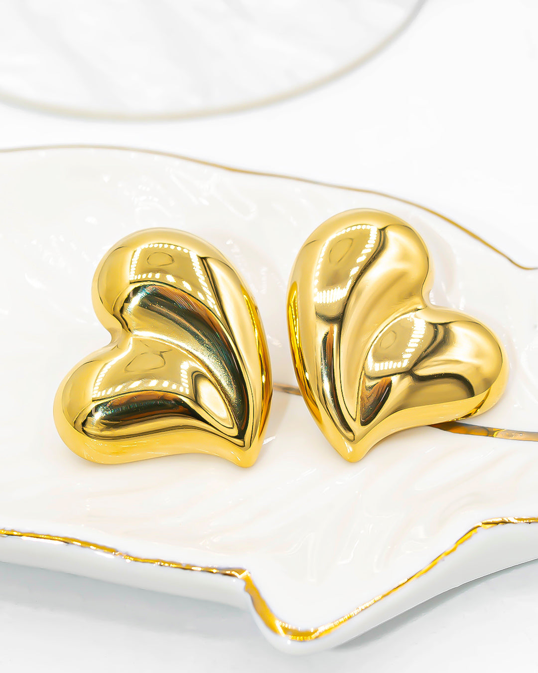 Topo corazón ladeado