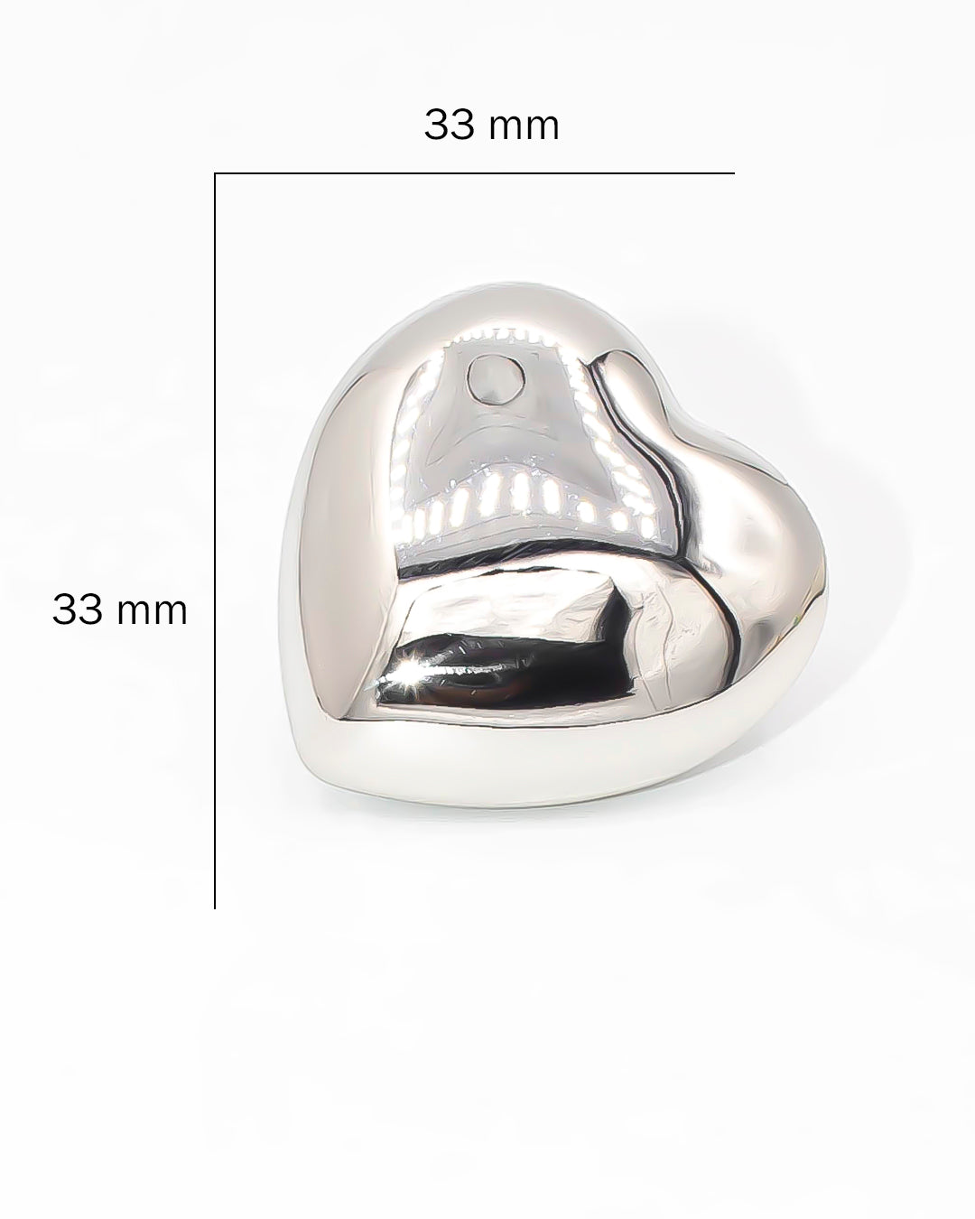 Topo corazón grande