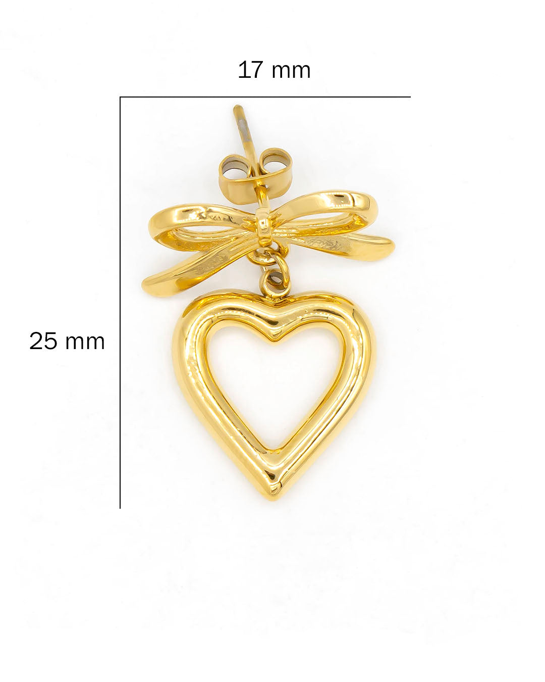 Topo moño con corazón