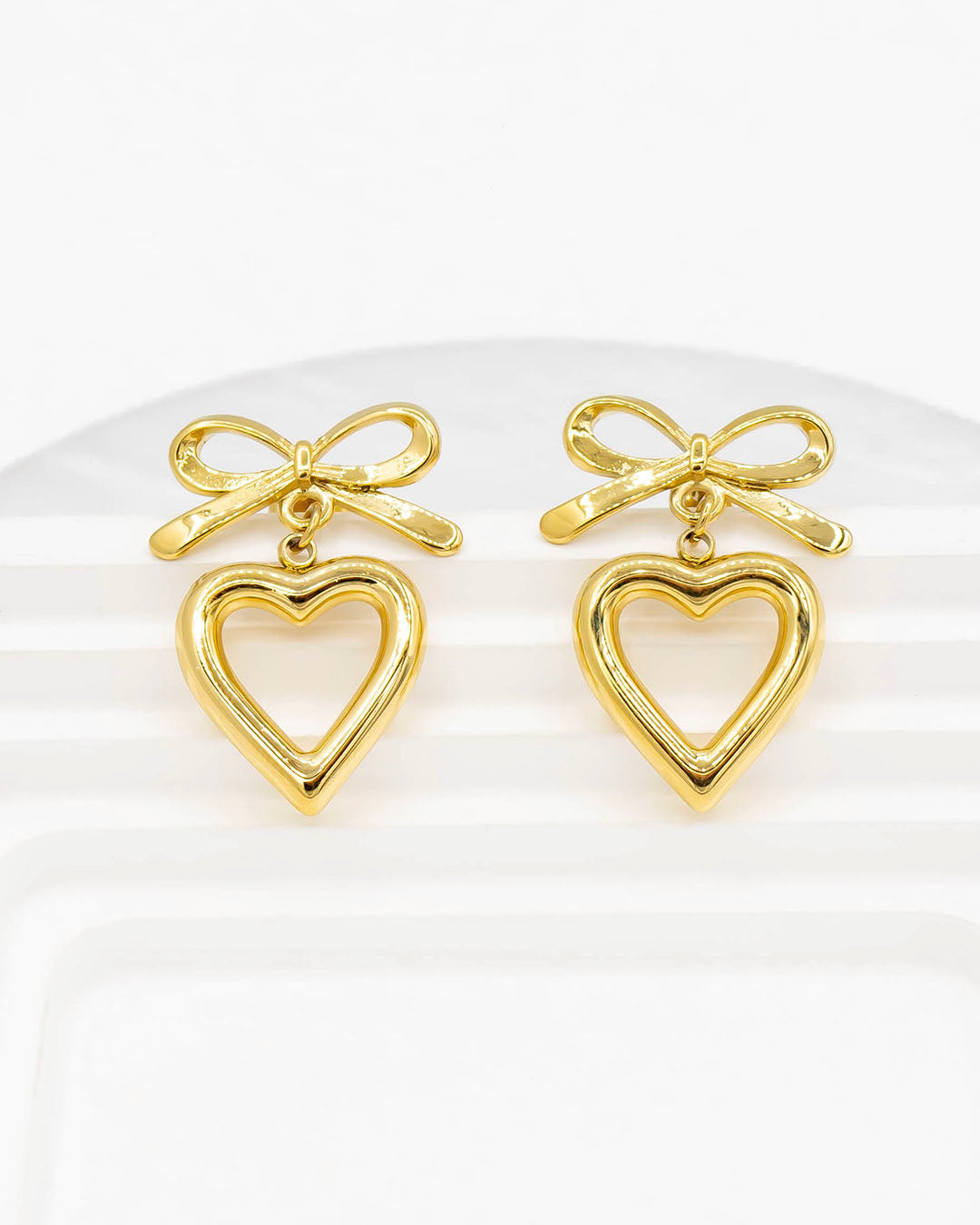 Topo moño con corazón