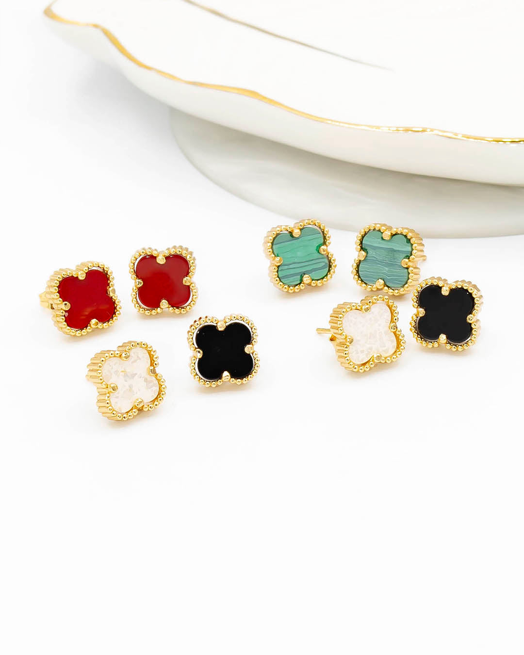 Oro laminado topo trébol