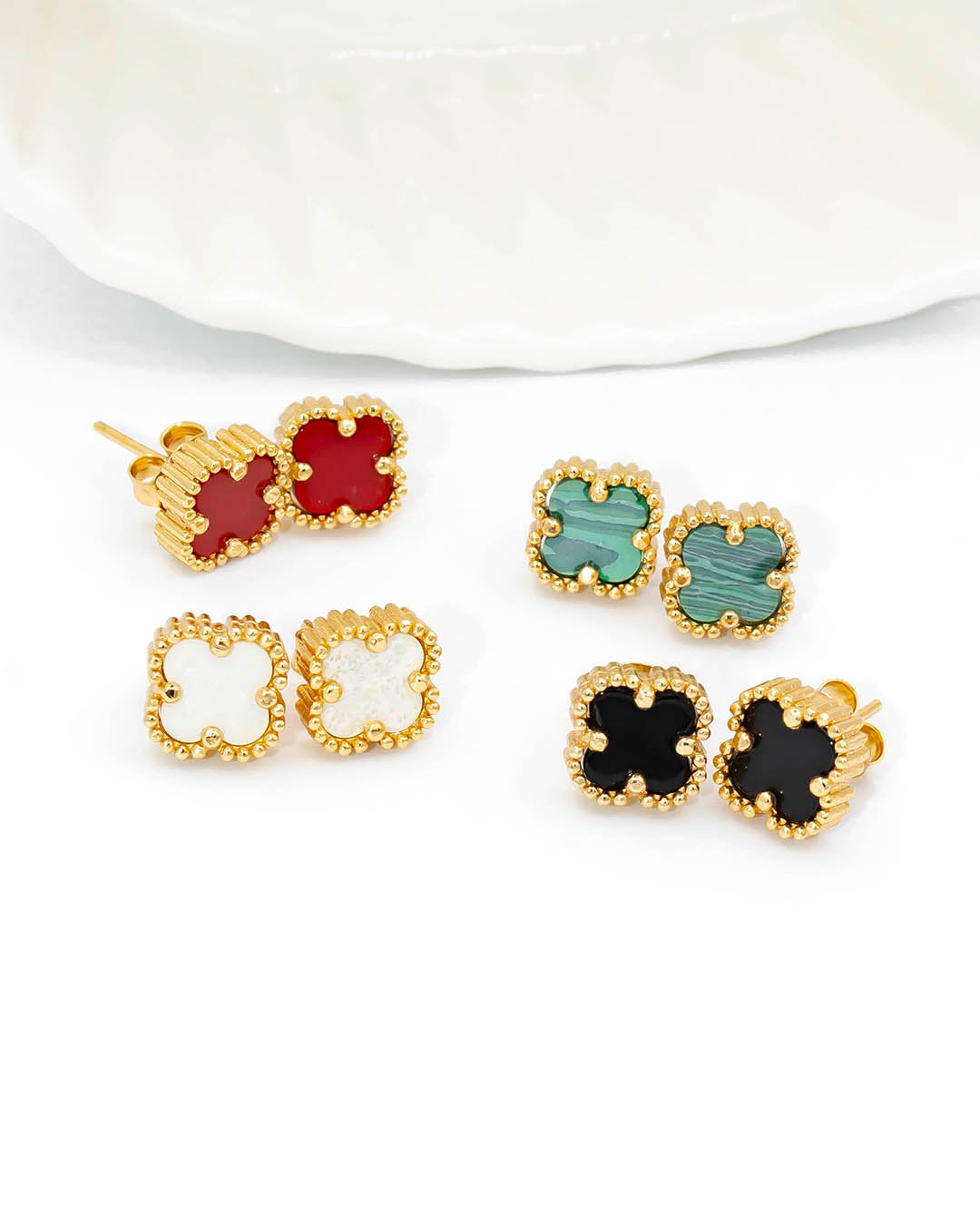 Oro laminado topo trébol