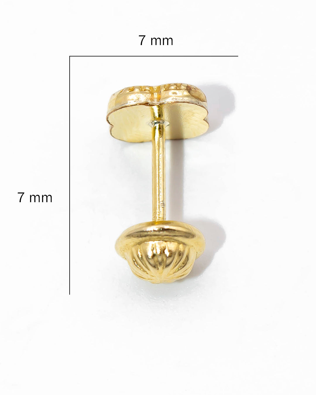 Oro laminado topo trébol