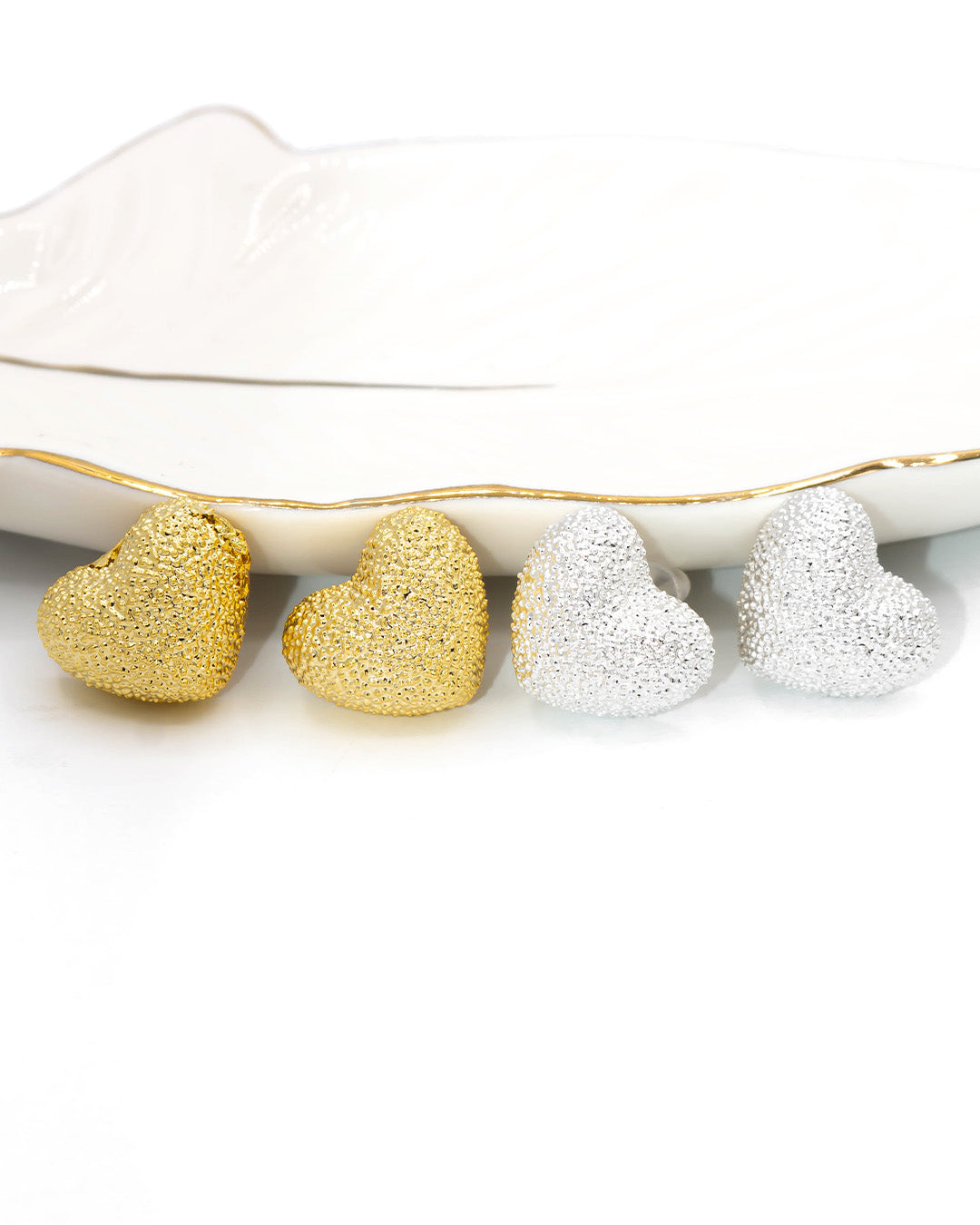 Topo escarchado corazón