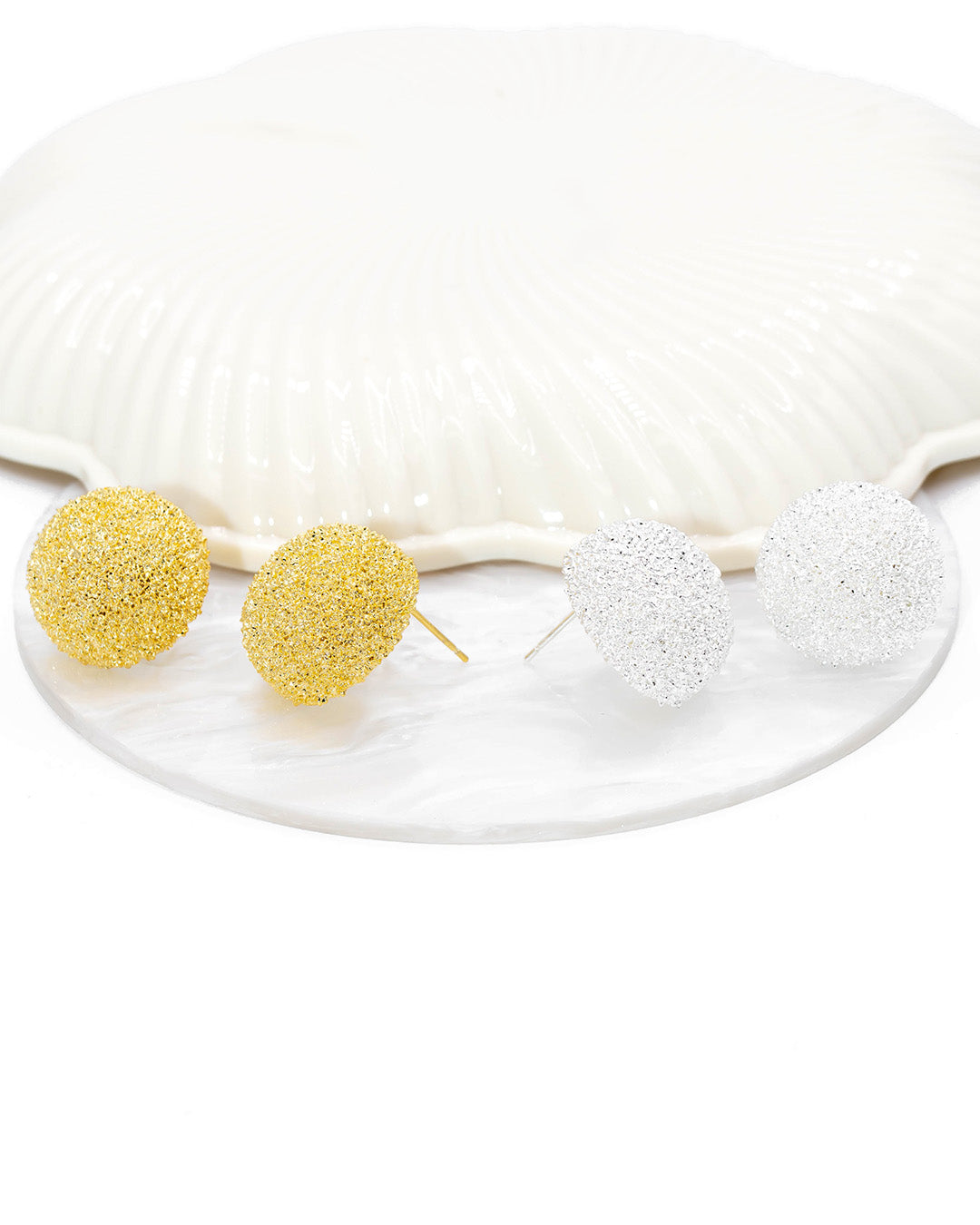 Topo escarchado redondo 18mm