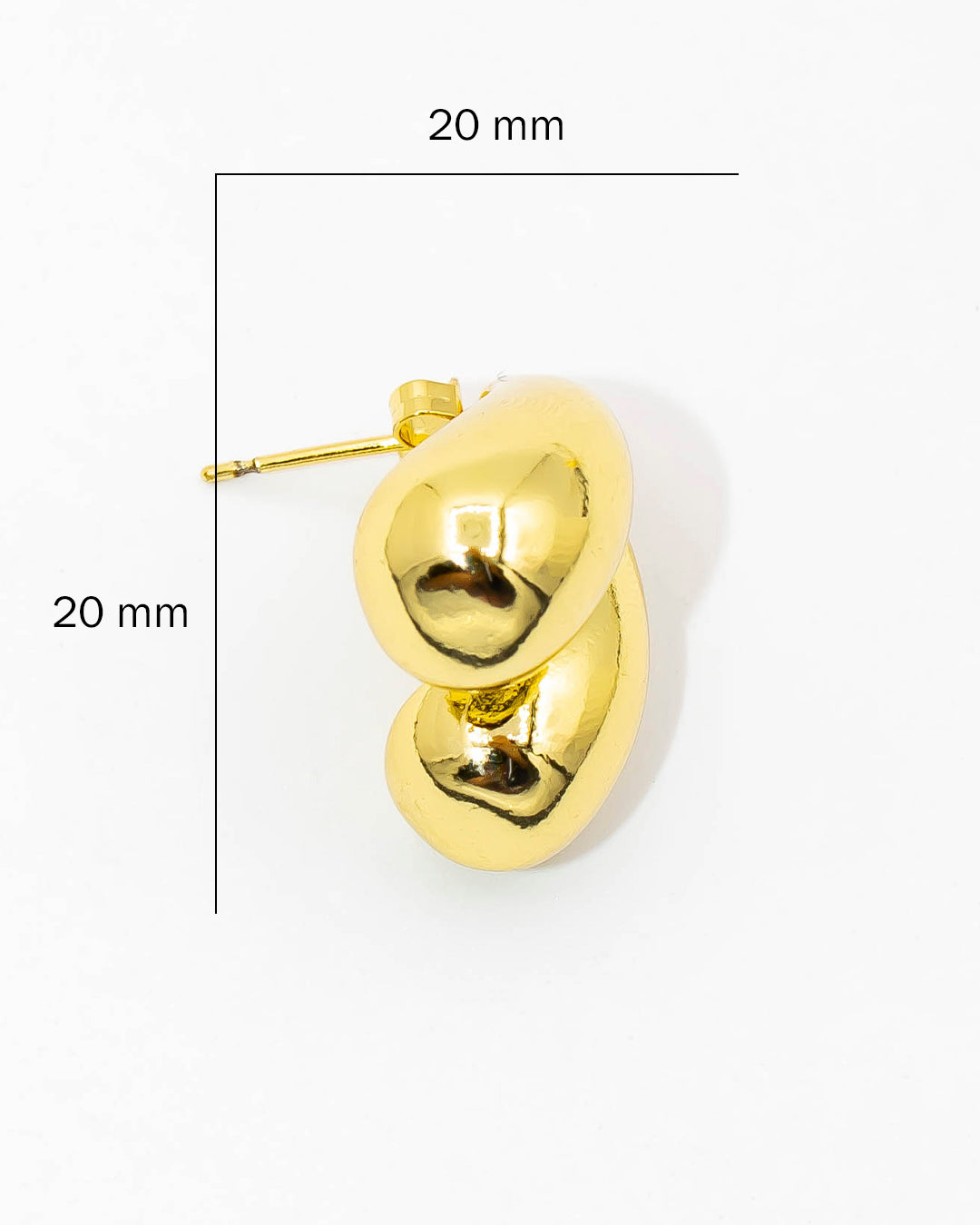 Topo corazón invertido