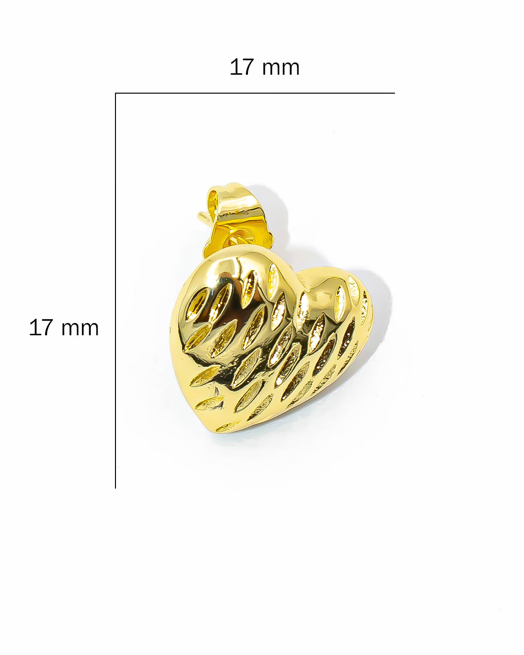 Topo corazón textura