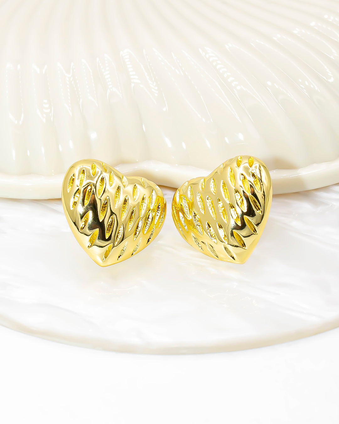 Topo corazón textura