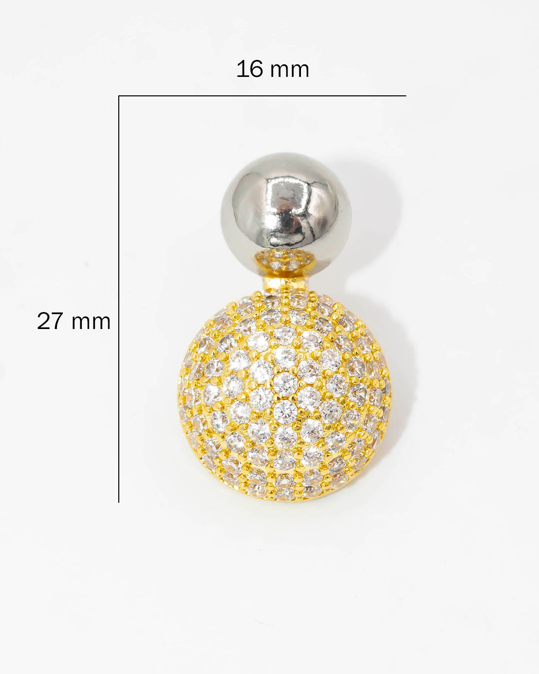 Topo bola doble tono