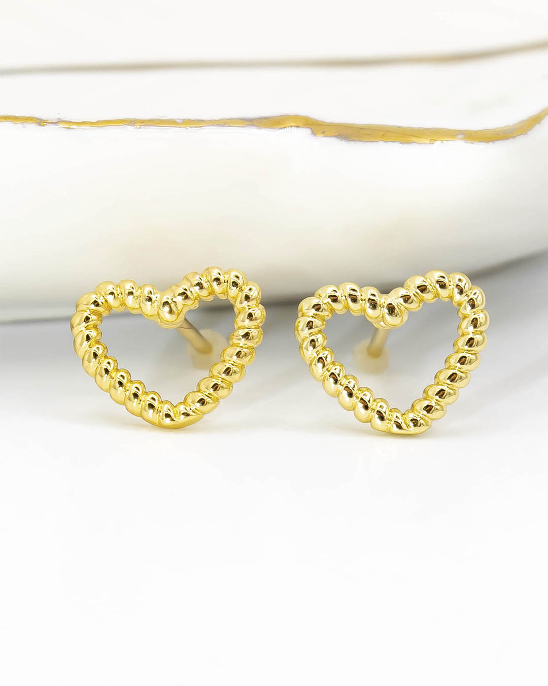 Topo corazón silueta