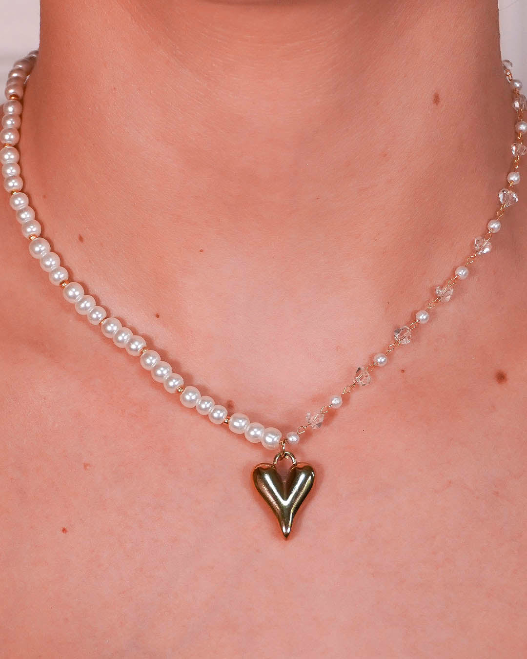 VALGATA choker corazón