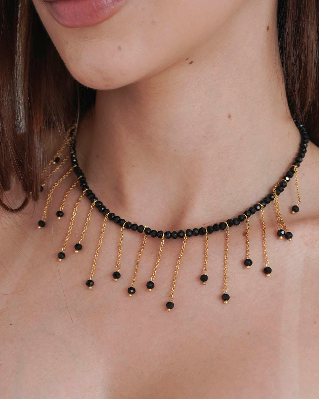 VALGATA choker murano negro