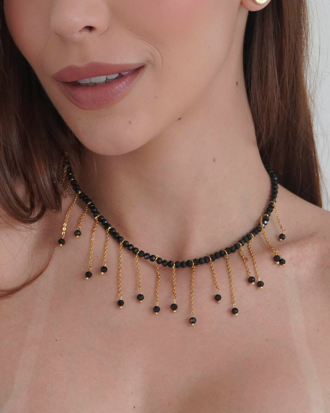 VALGATA choker murano negro