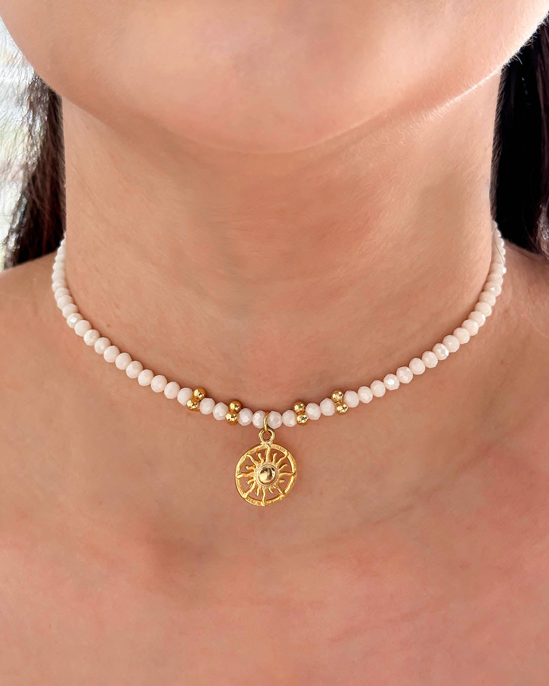 VALGATA choker murano dije sol