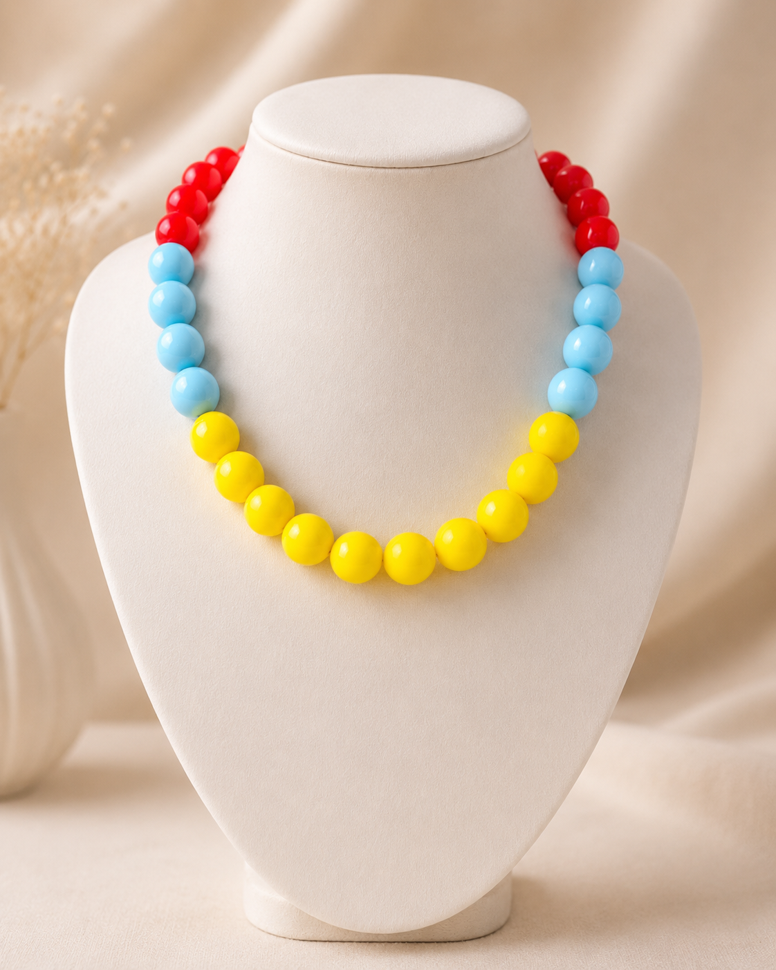 VALGATA collar perla ábaco
