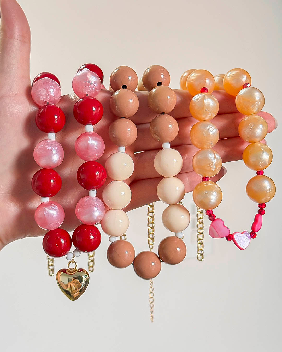 VALGATA collar perla ábaco