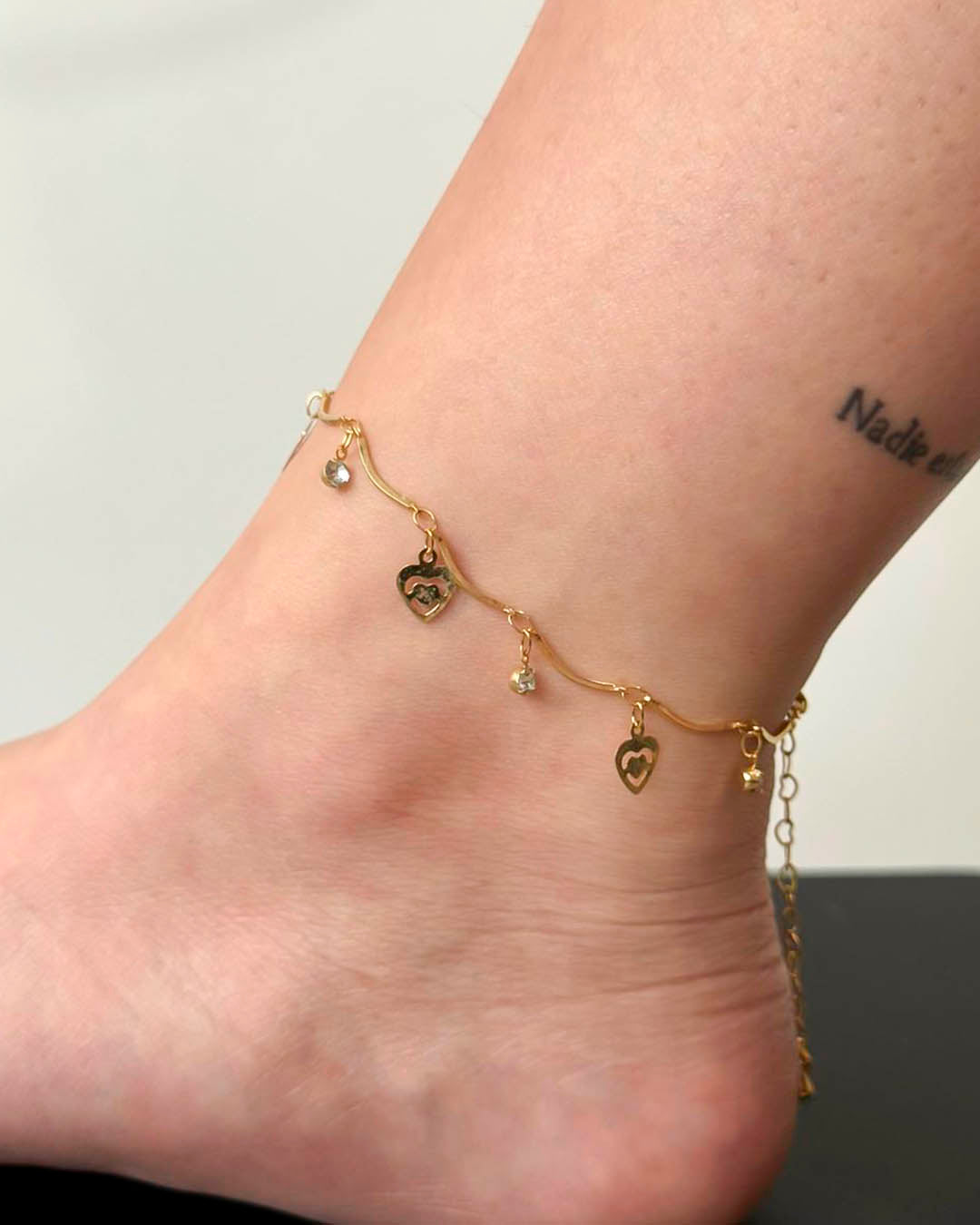 VALGATA tobillera golfi corazón