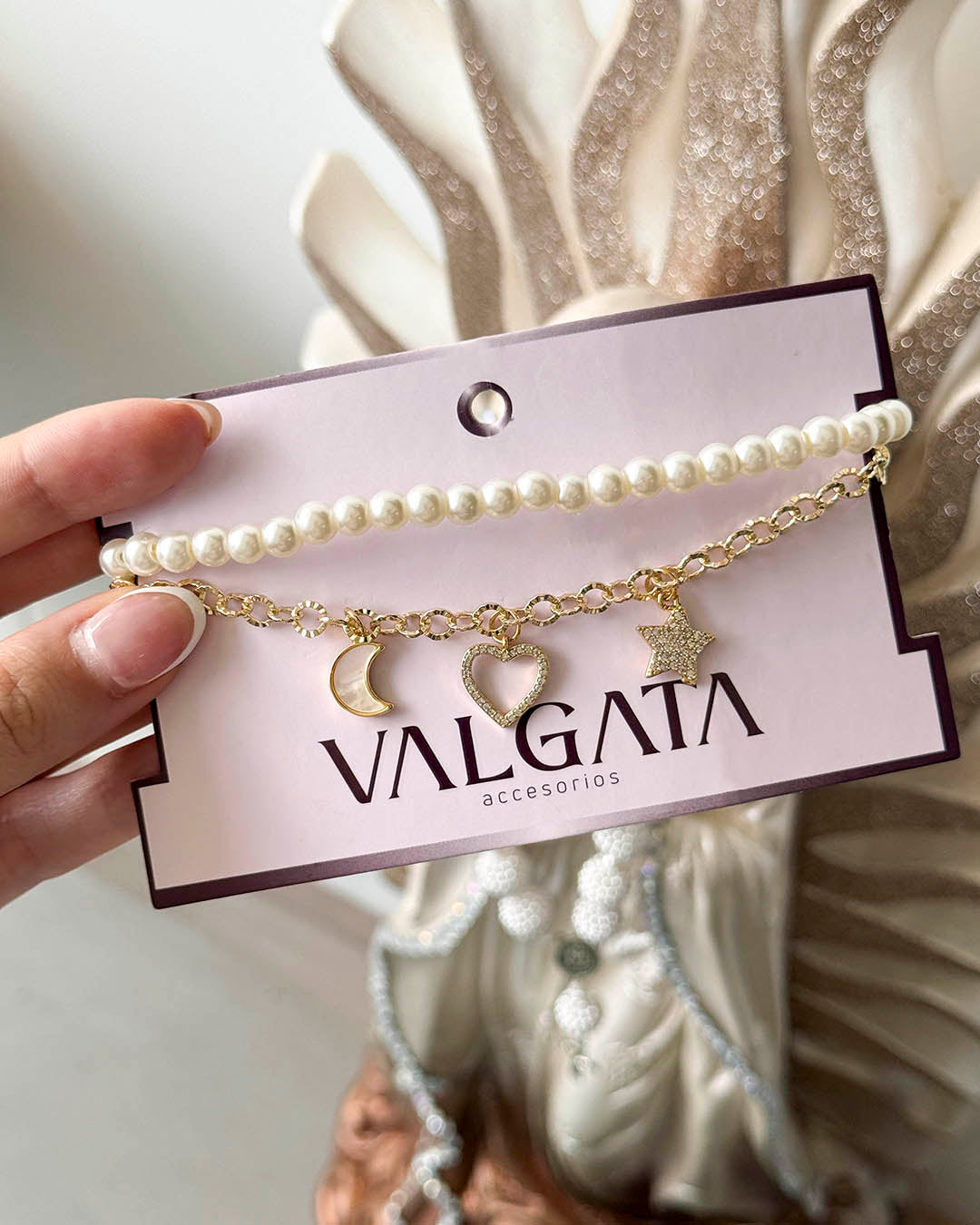 VALGATA pulsera perlas