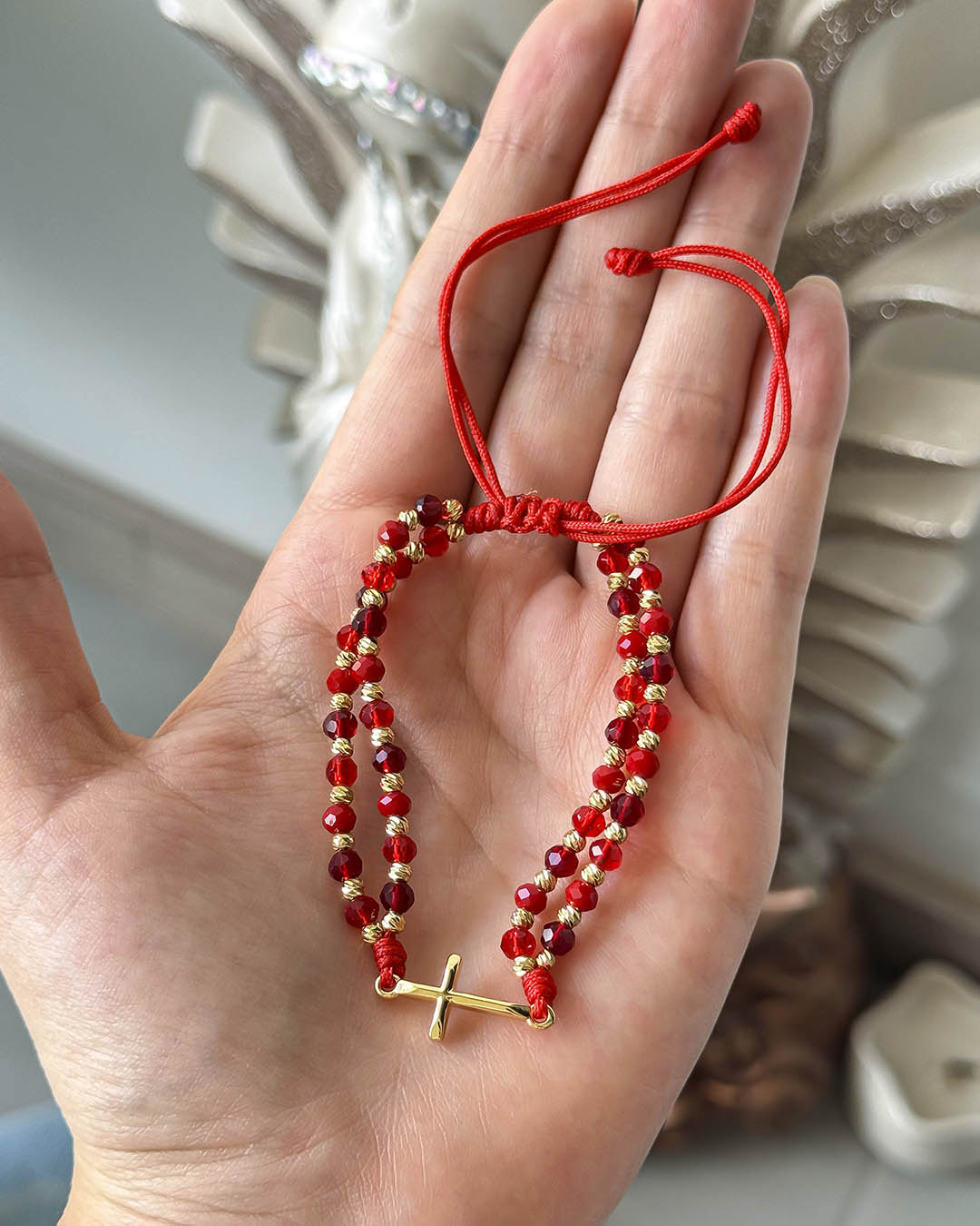 VALGATA pulsera murano cruz