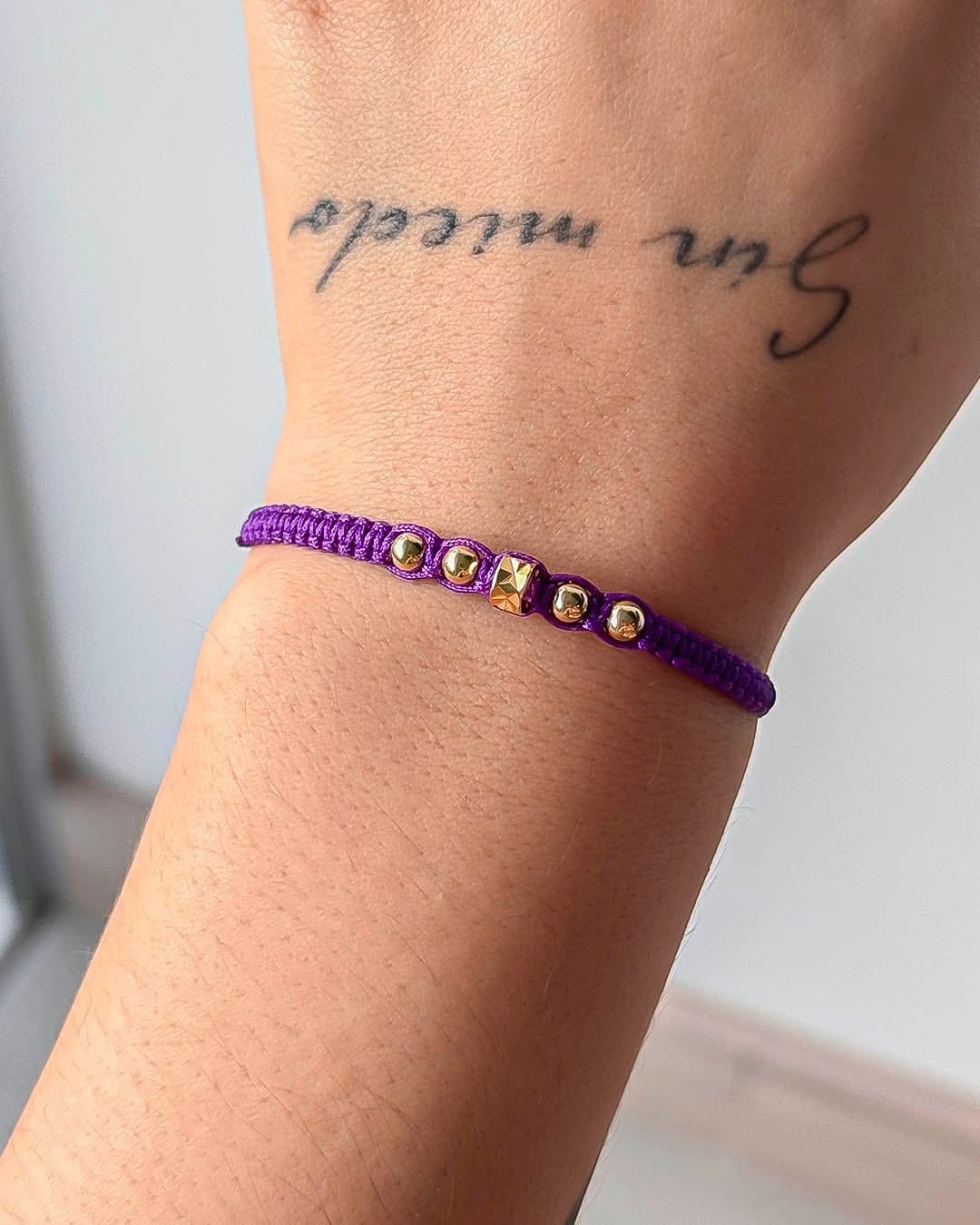 VALGATA pulsera laminado morado