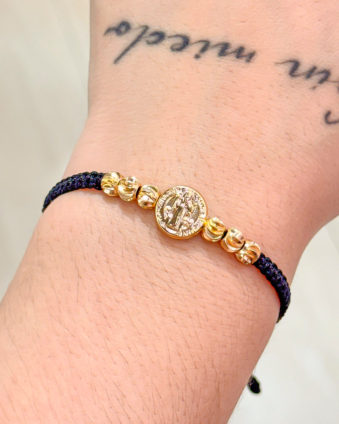 VALGATA pulsera laminado negra San Benito
