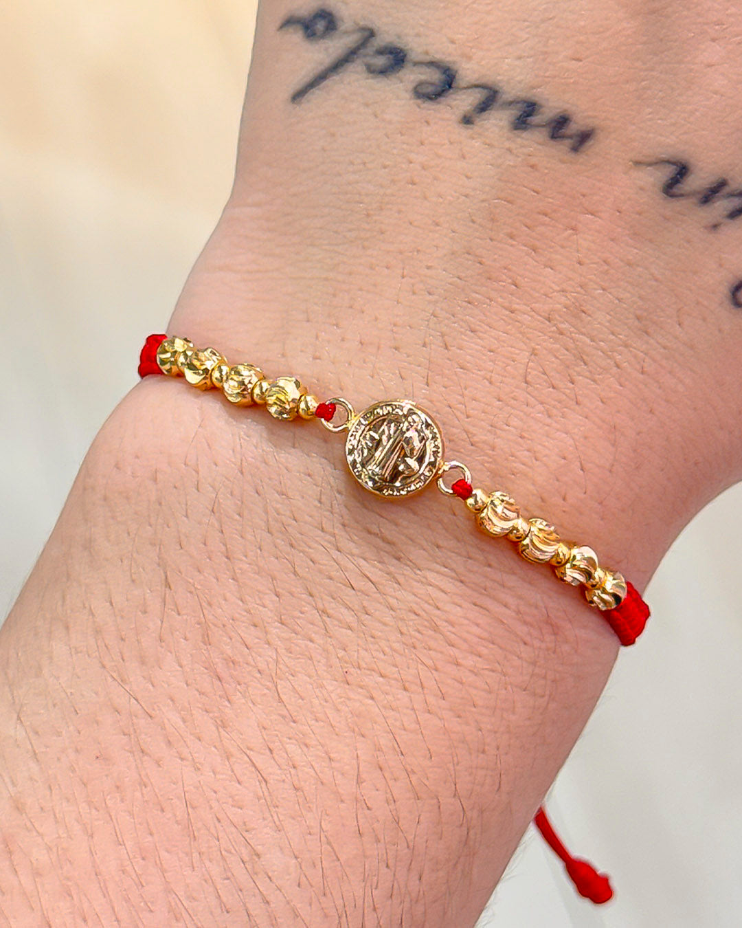 VALGATA pulsera laminado roja San Benito