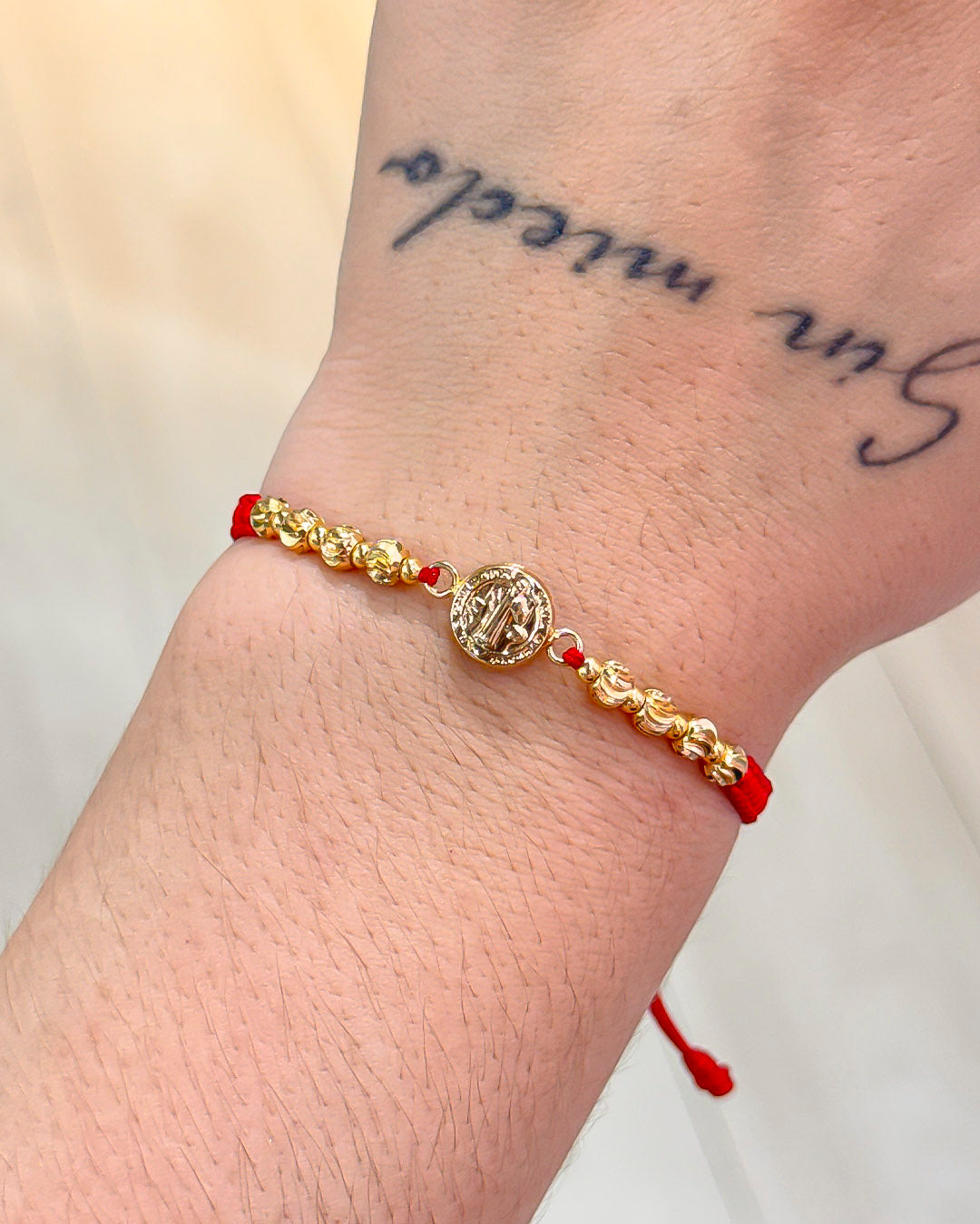 VALGATA pulsera laminado roja San Benito