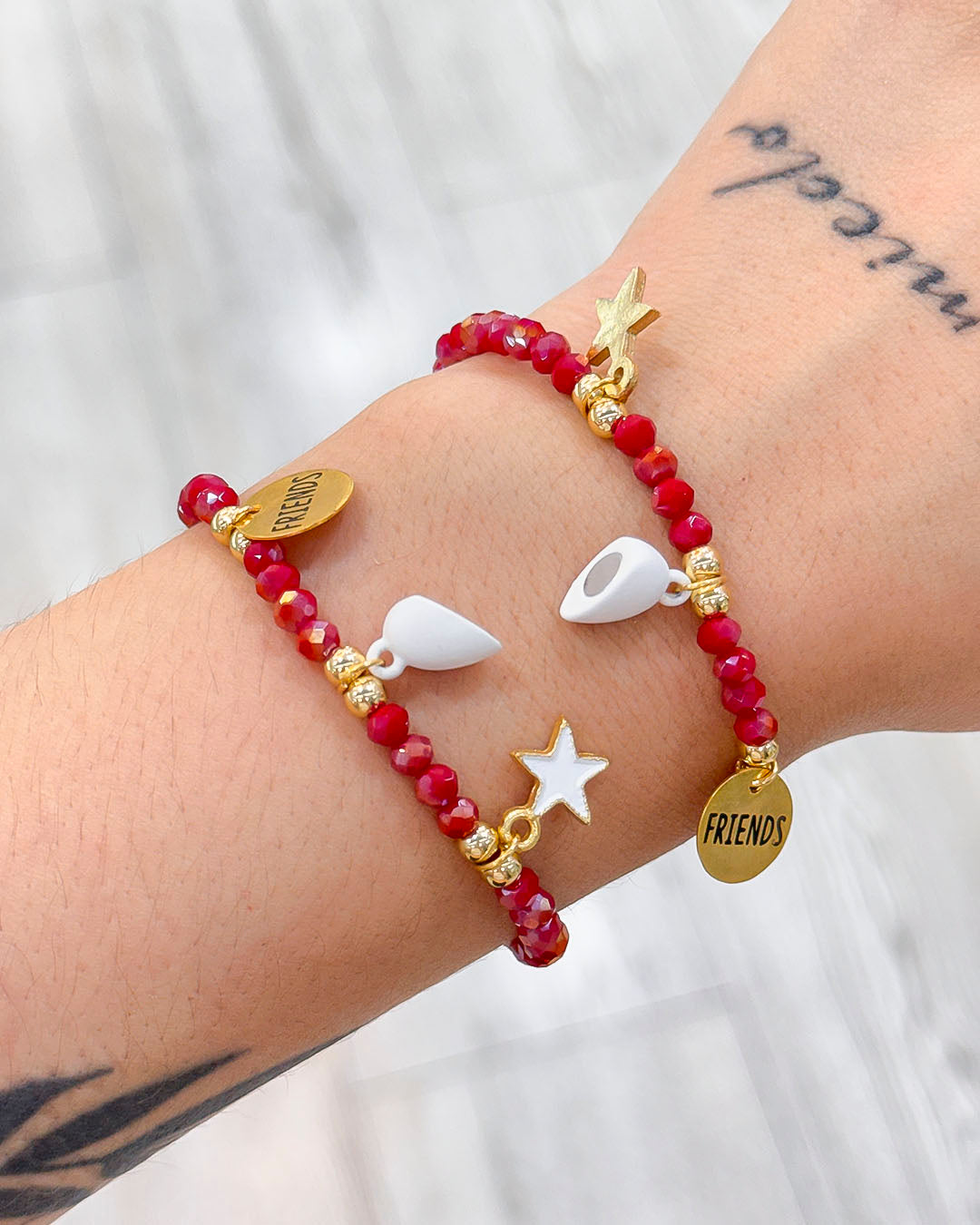 VALGATA pulsera friends corazón imán