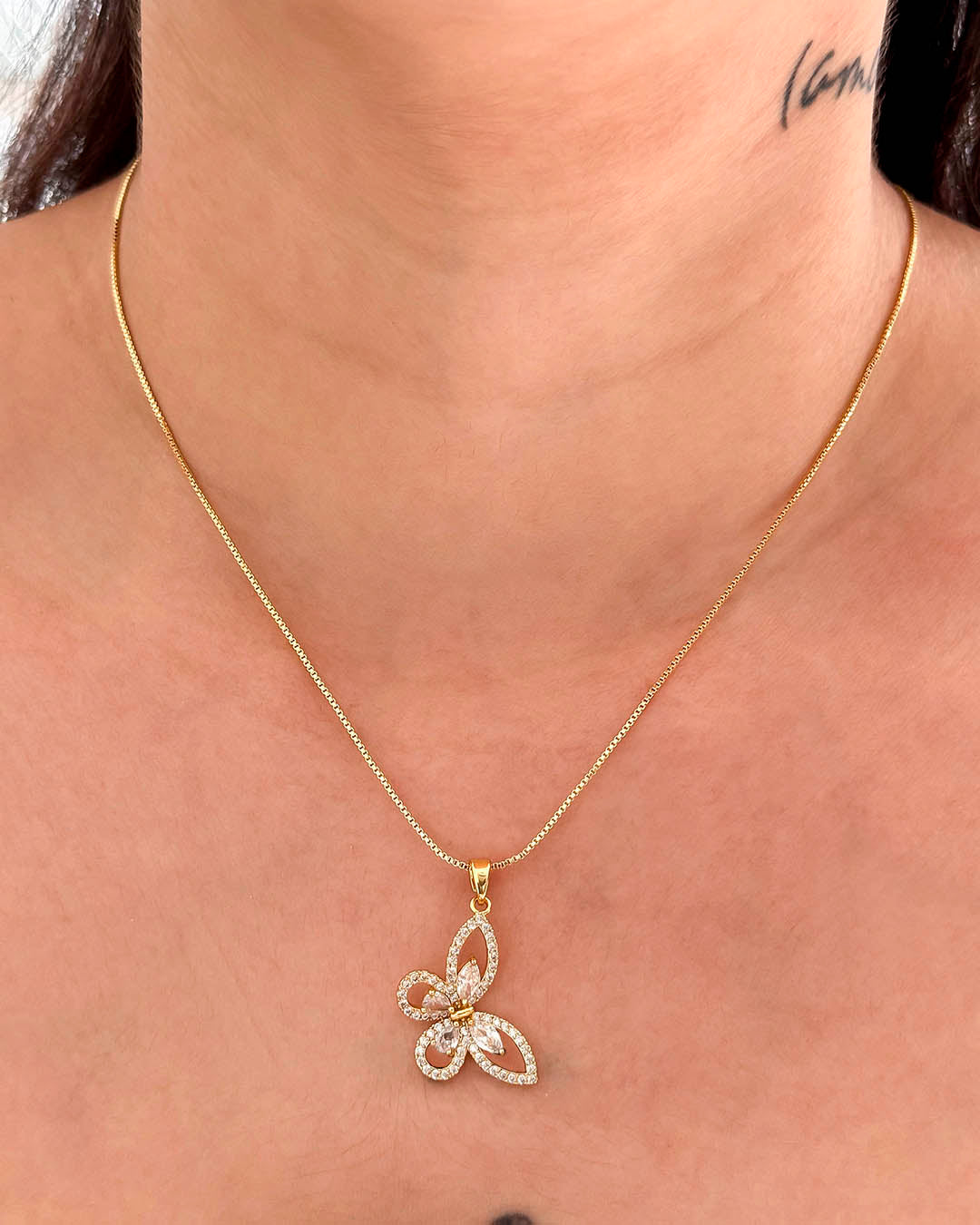 VALGATA set corazón mariposa