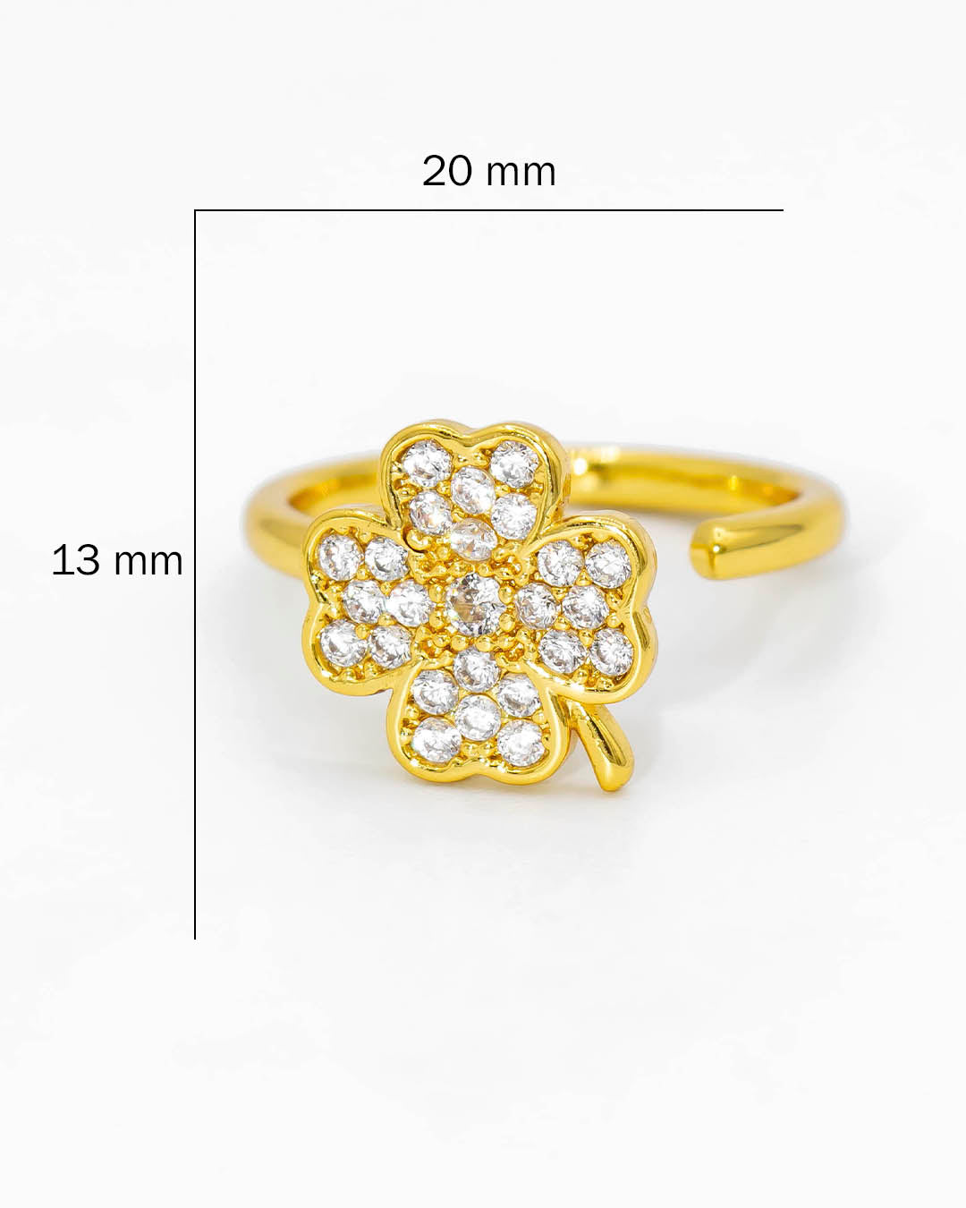 Anillo giratorio trébol