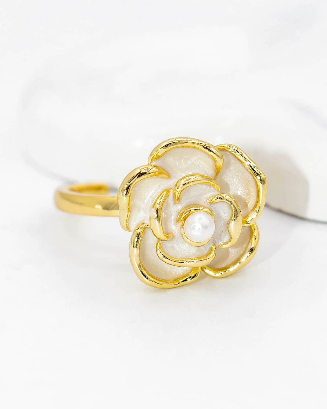 Anillo giratorio rosa