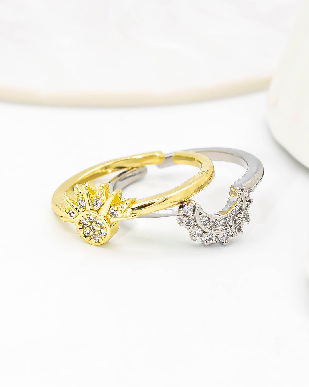 Anillo sol y luna