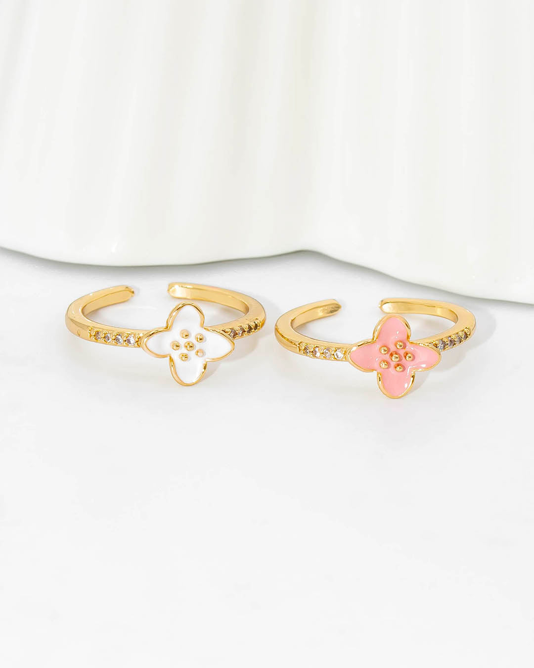 Anillo flor