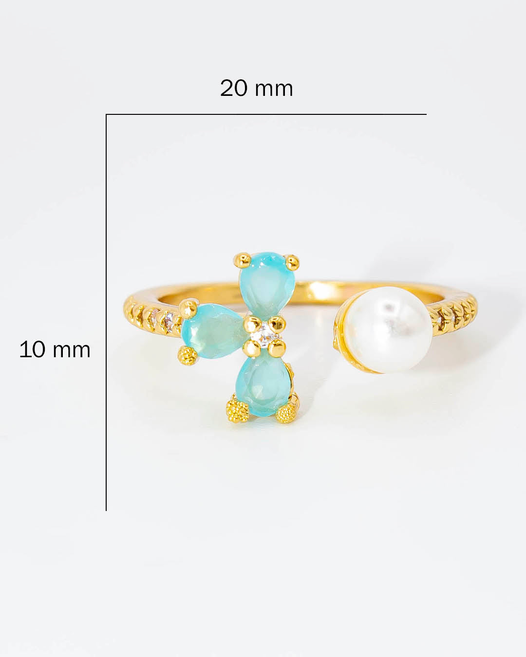 Anillo flor