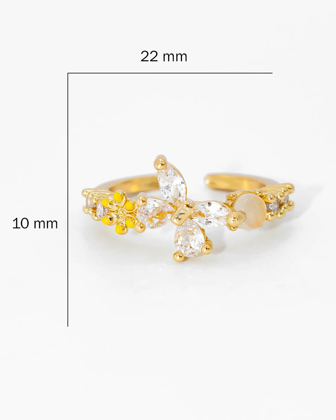 Anillo mariposa