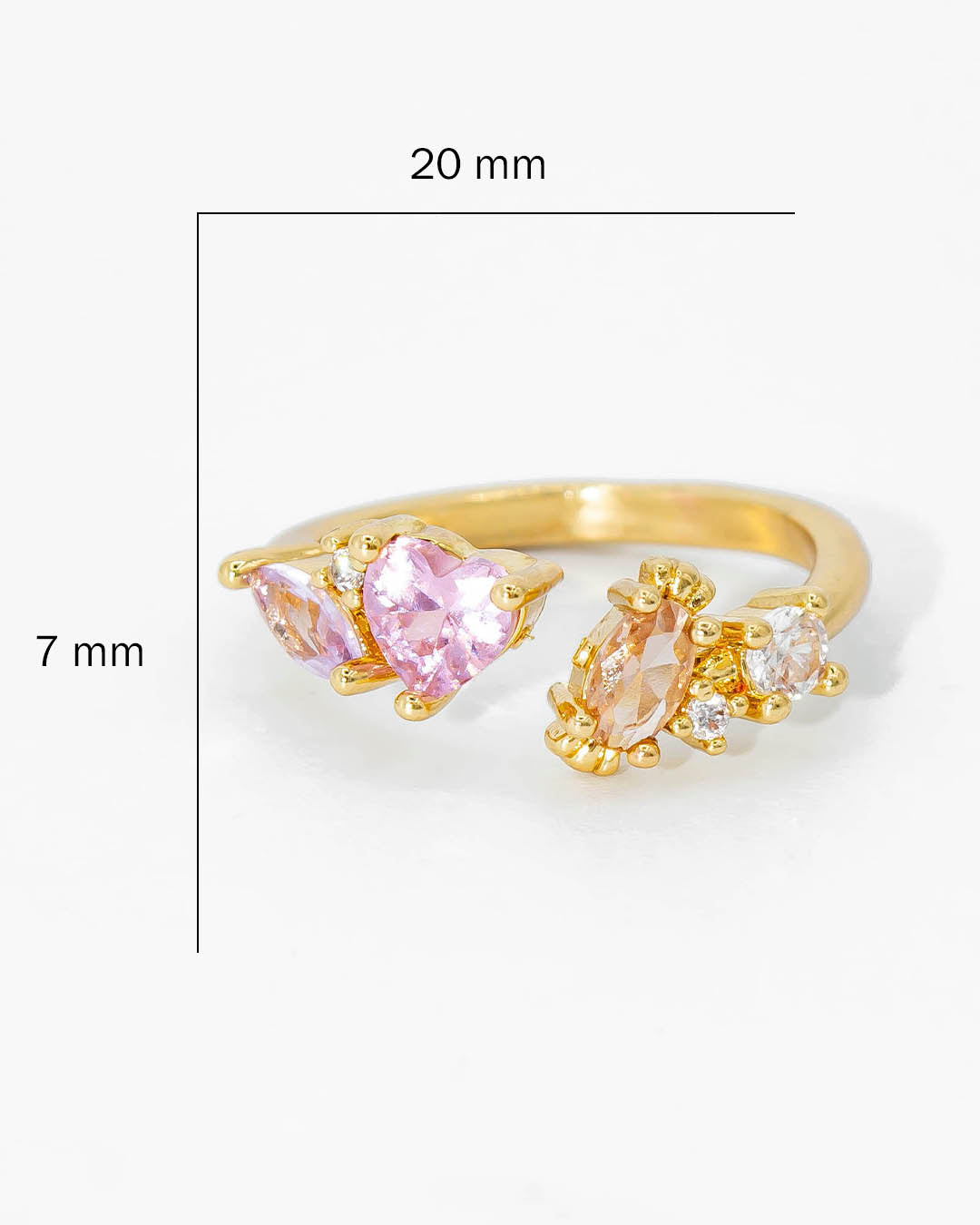Anillo corazón