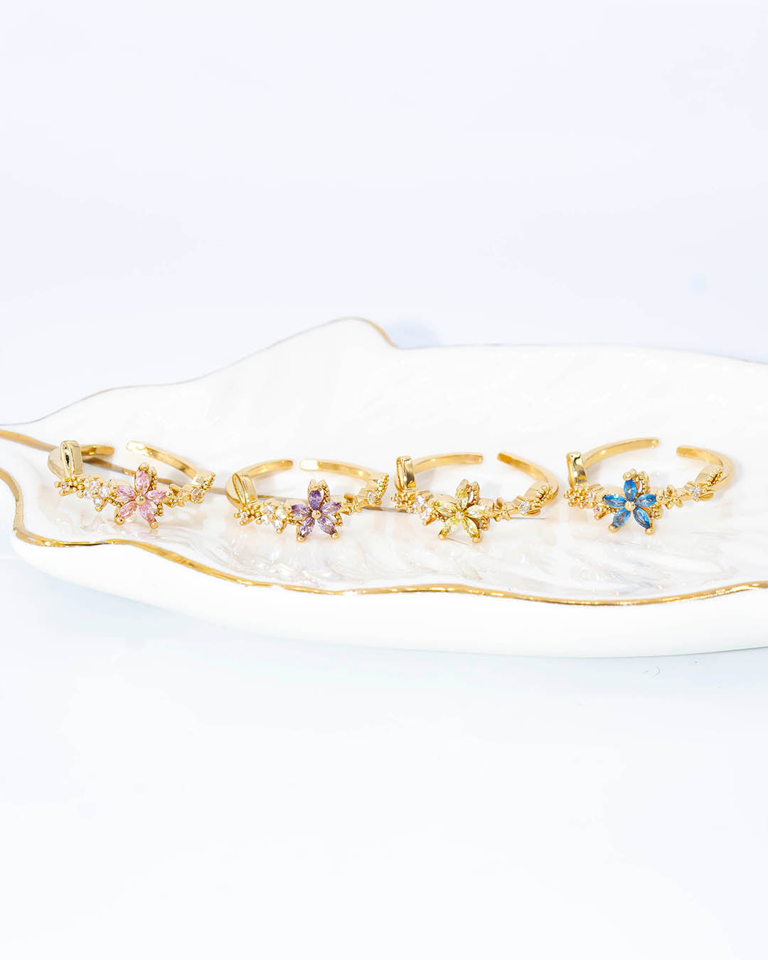 Anillo flor