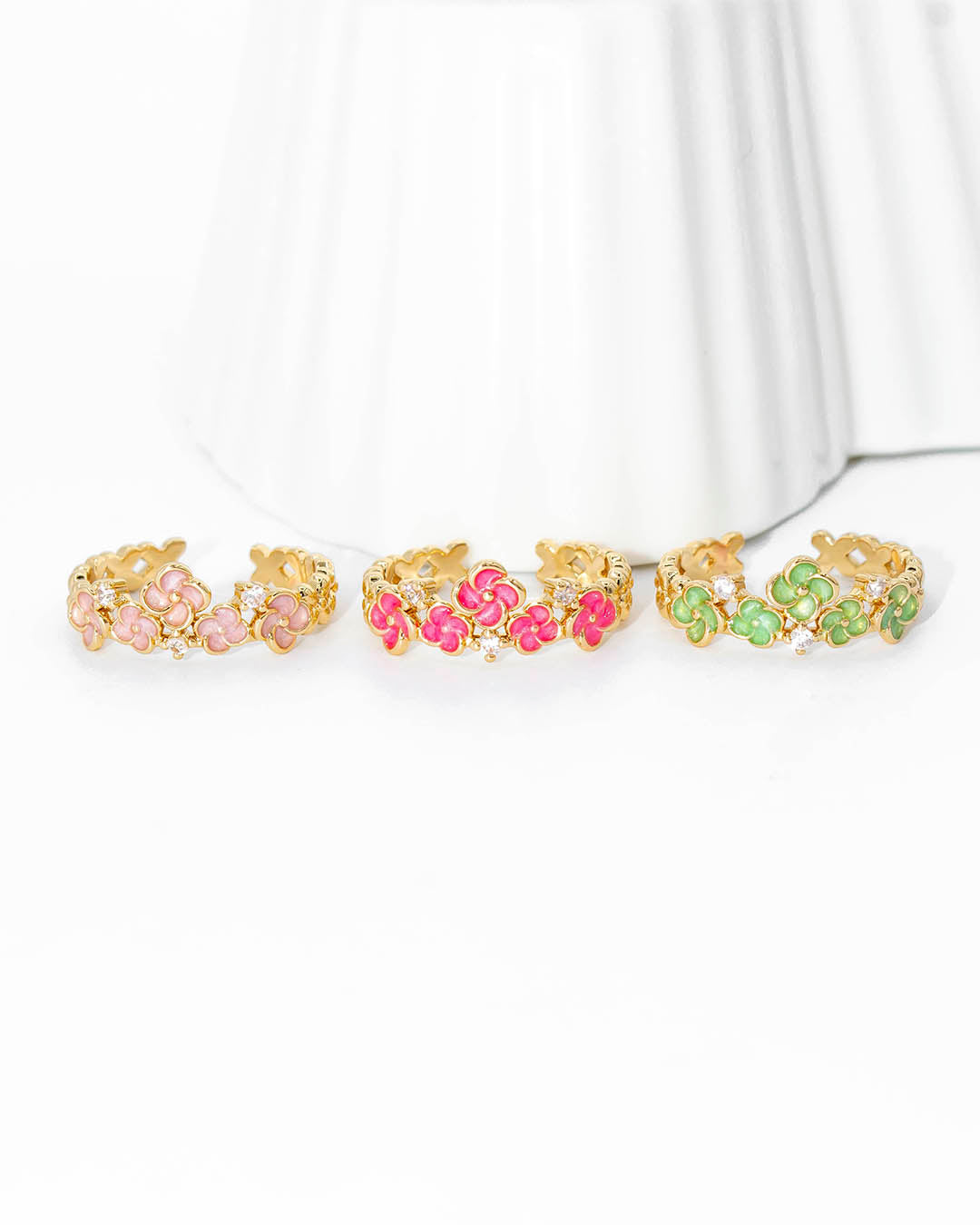 Anillo flores