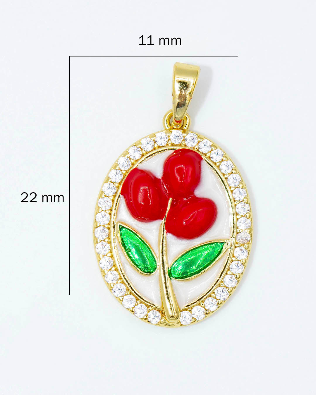 Dije flor tulipán