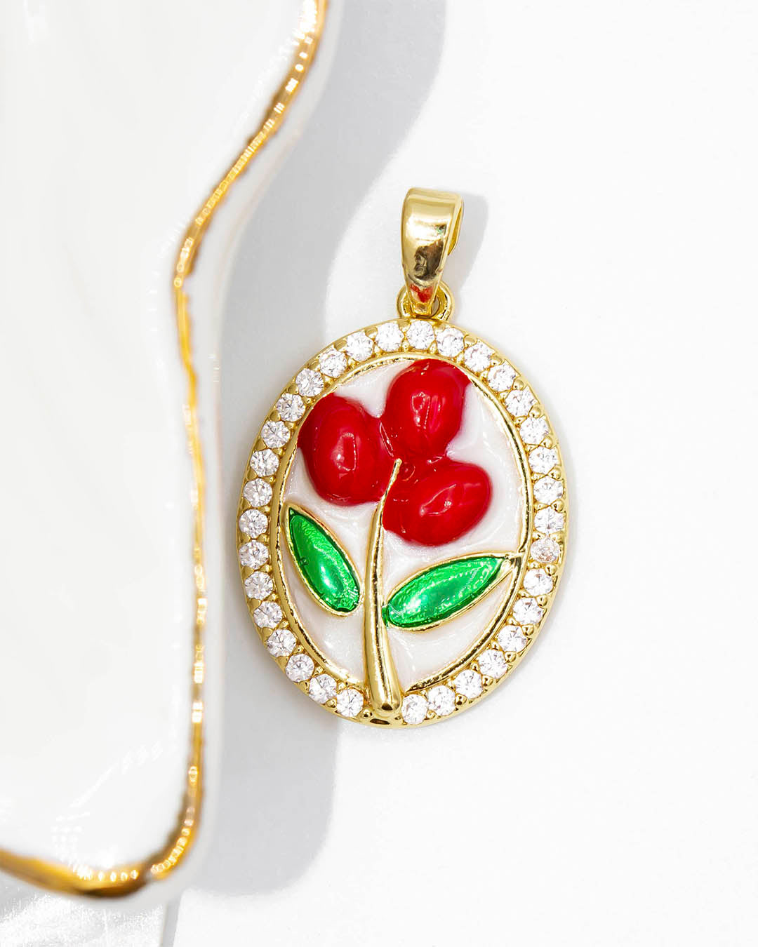 Dije flor tulipán