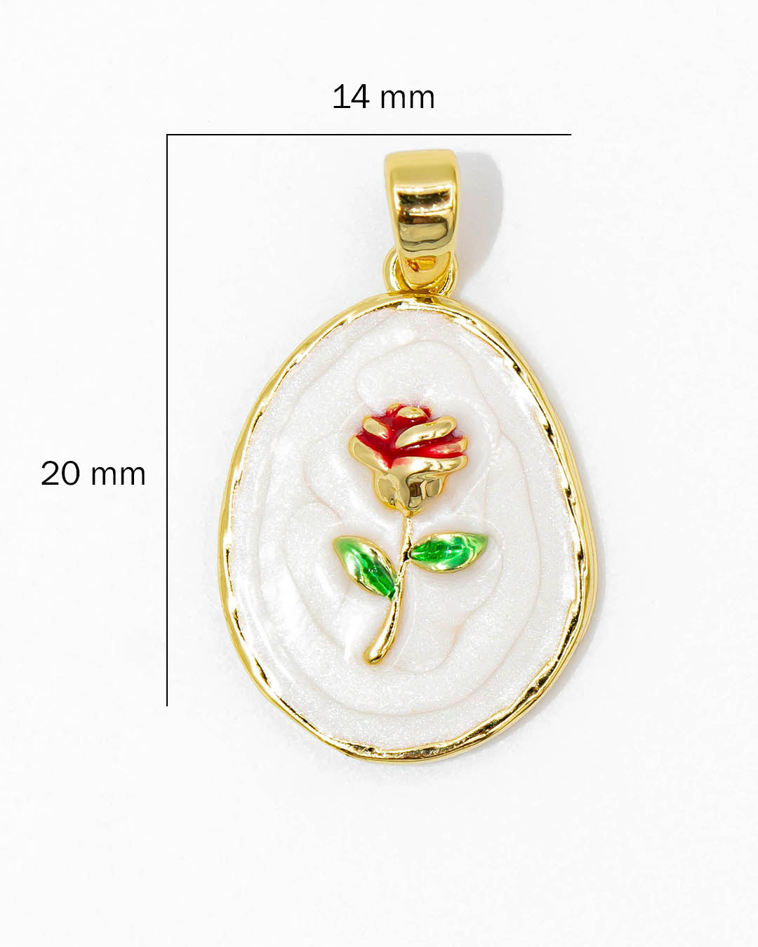 Dije rosa blanca
