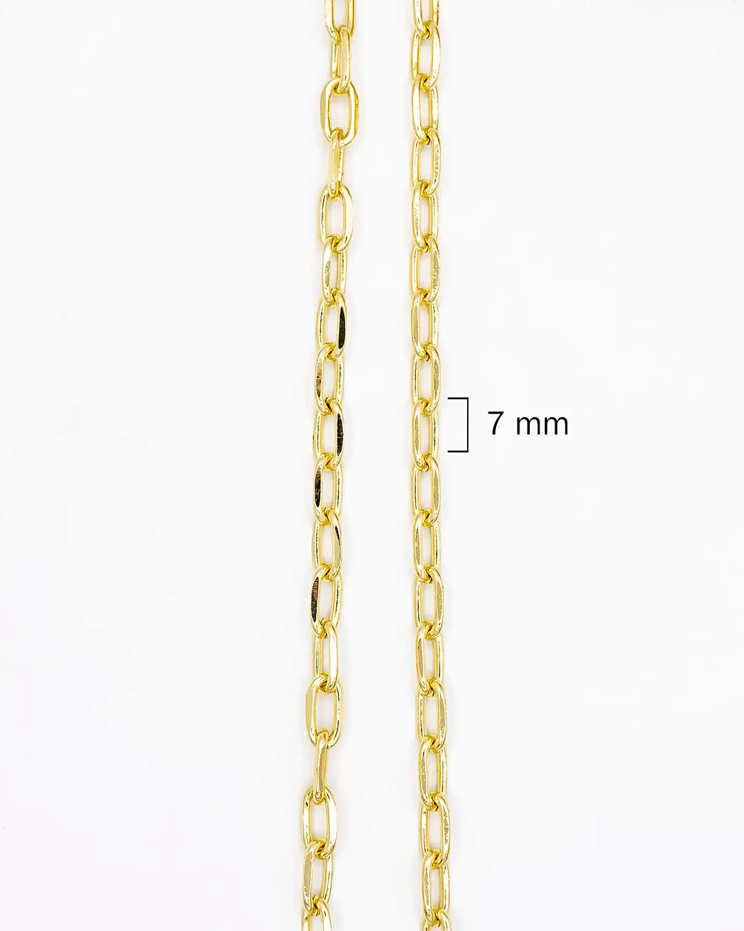 Cadena clip por metro