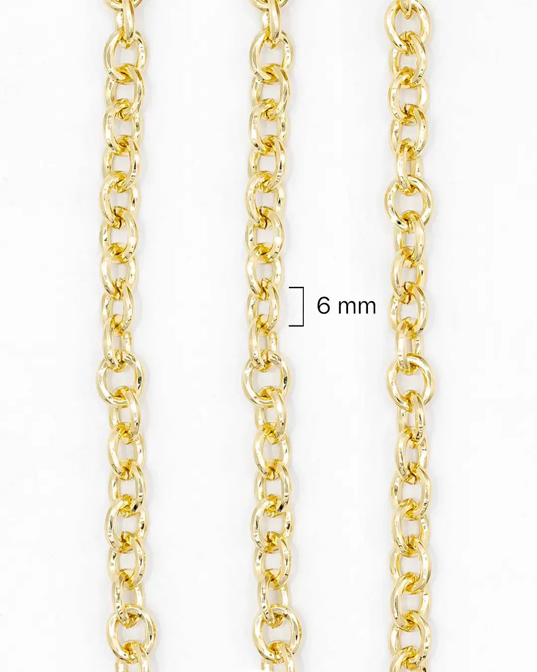 Cadena eslabón ovalado por metro