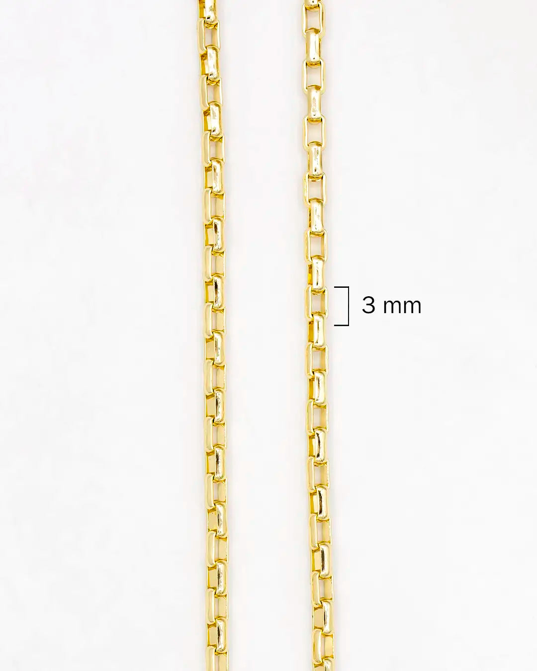 Cadena clip por metro