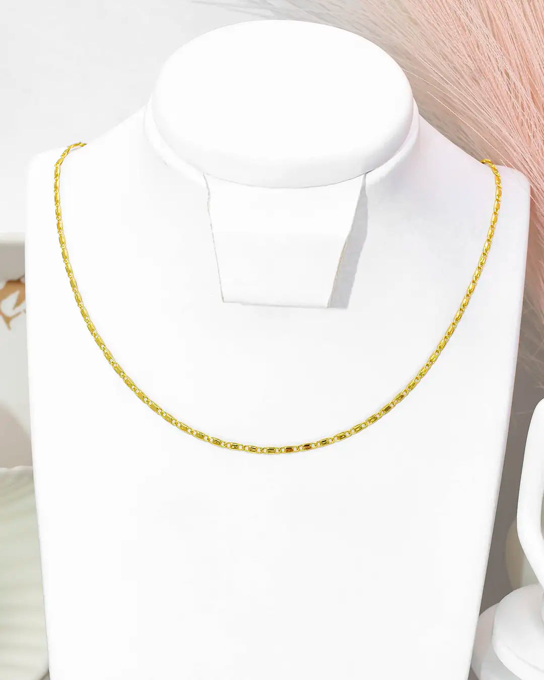 Cadena tejido candado