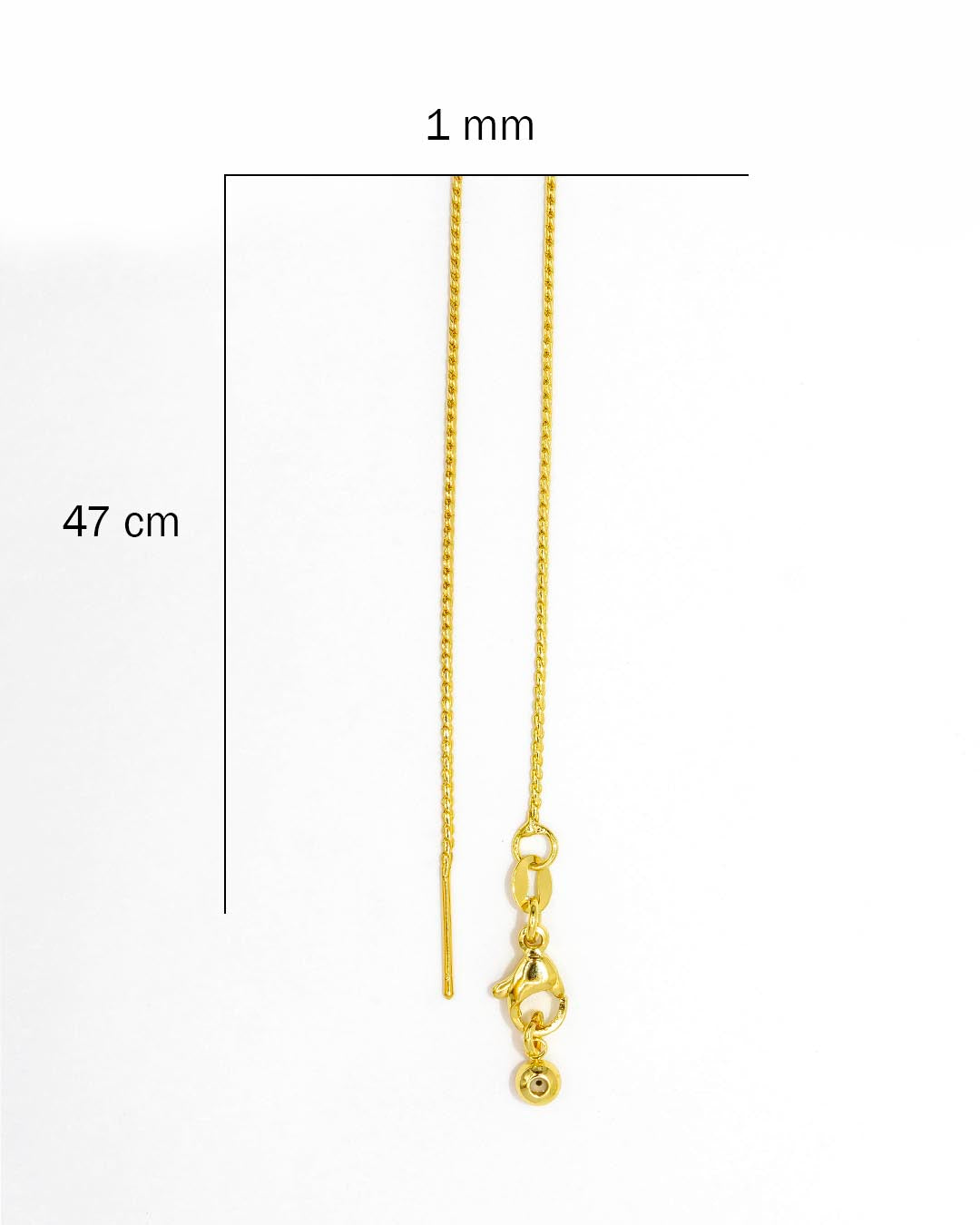 Cadena aguja delgada