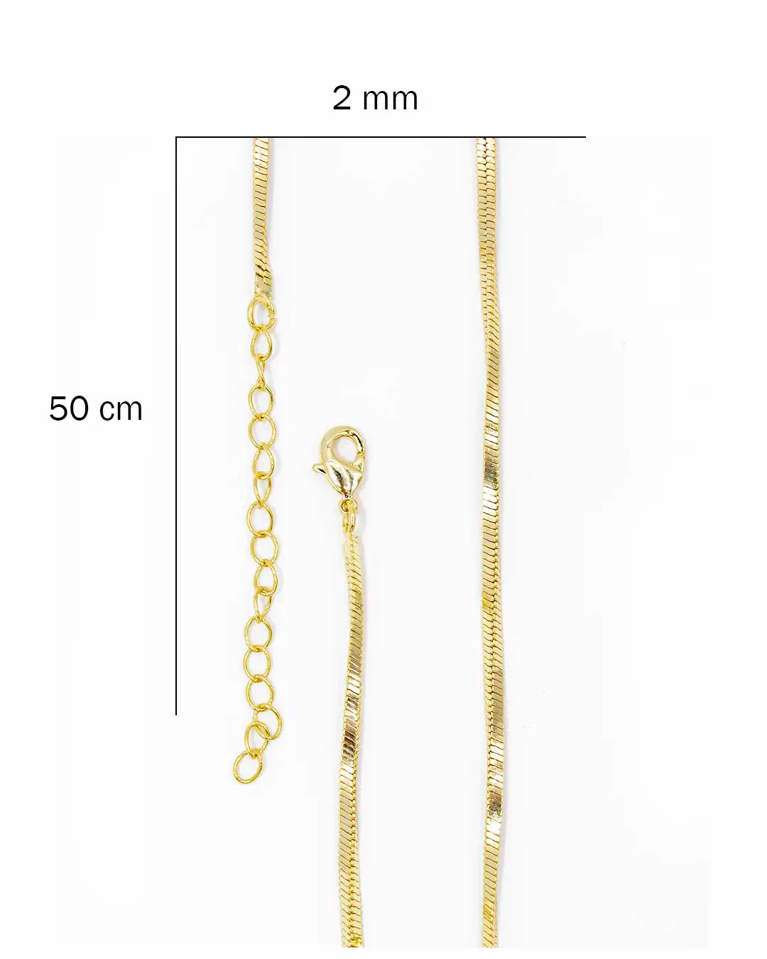 Cadena serpiente triangular