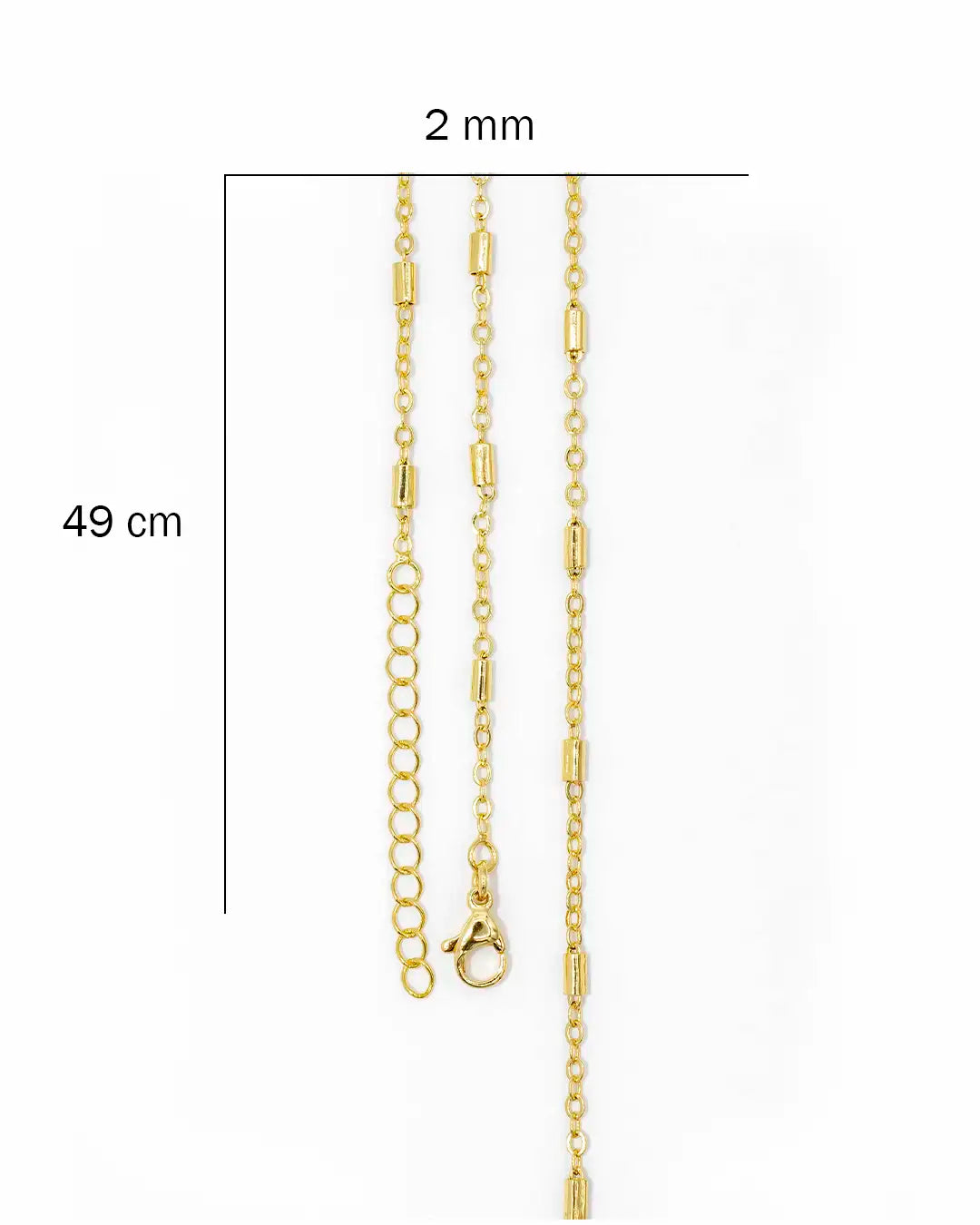 Cadena eslabón cilindro