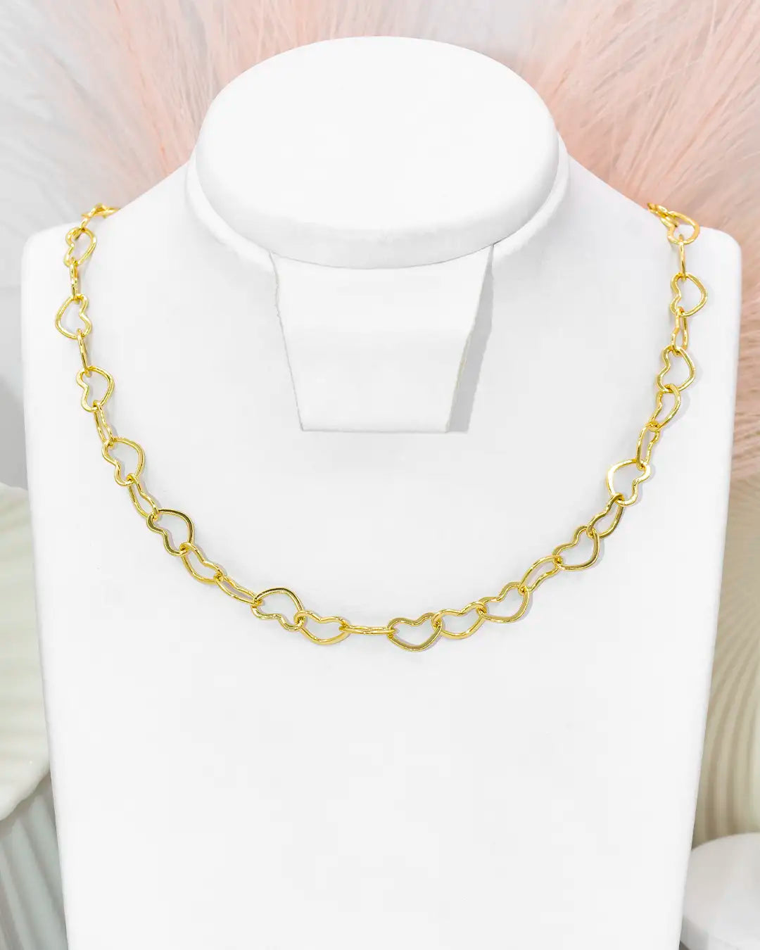 Cadena corazón mediana