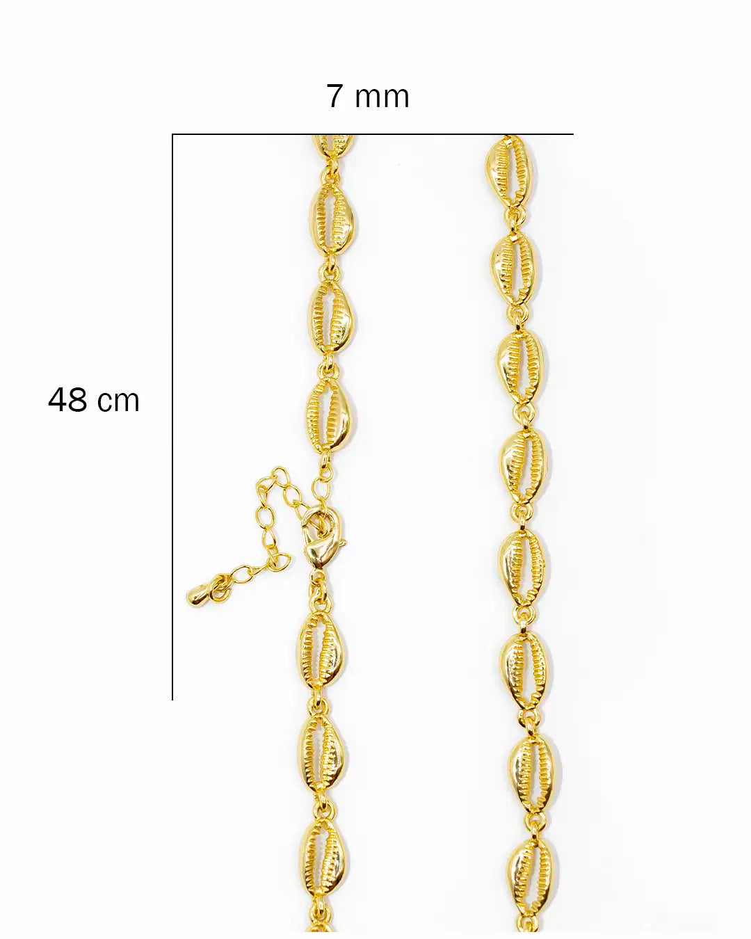 Cadena concha seguida